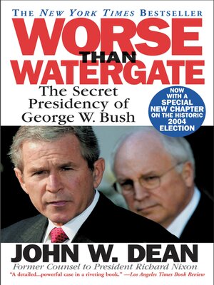 cover image of Worse Than Watergate
